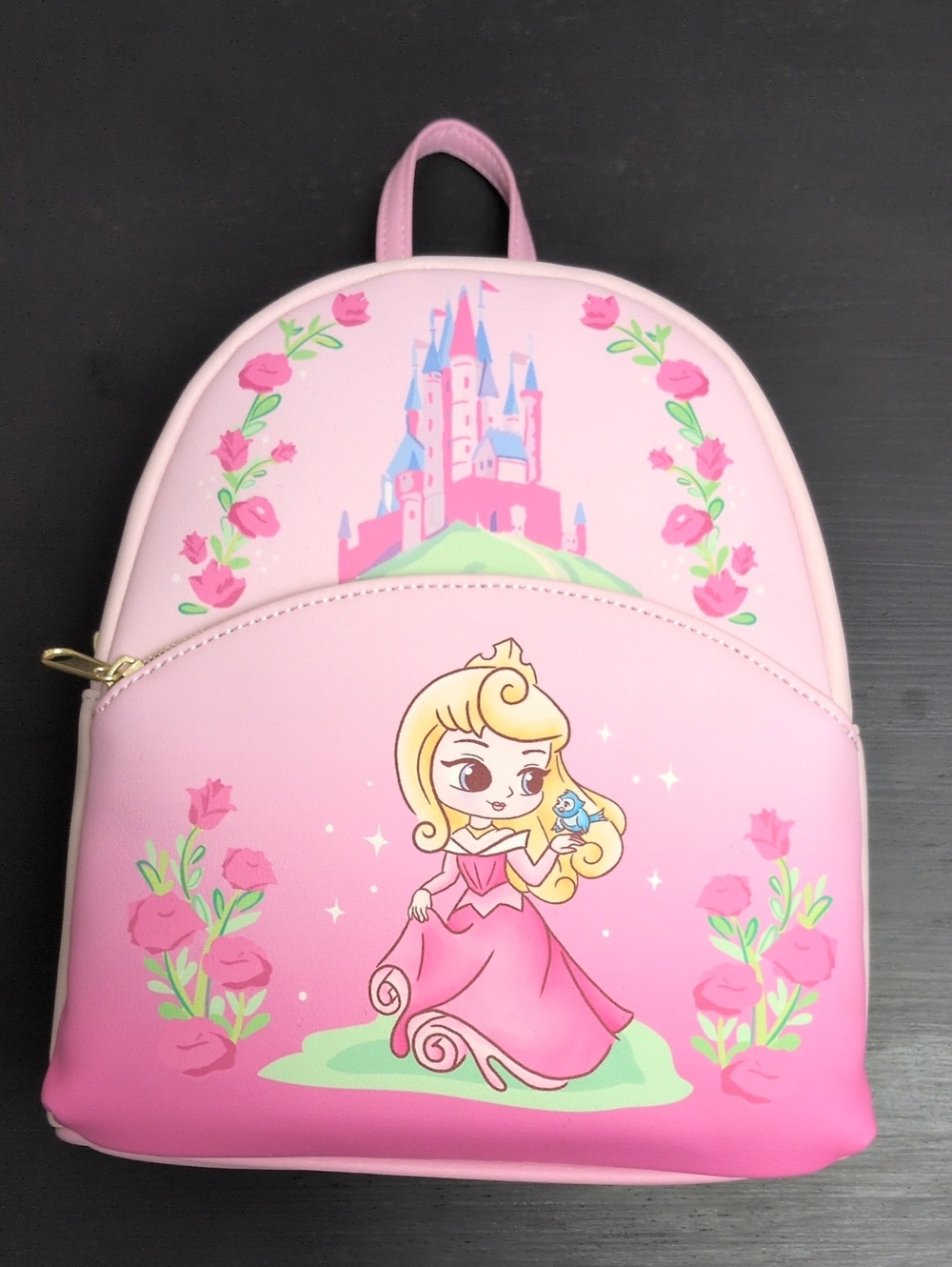 NWOT Chibi Sleeping Beauty Loungefly Mini Backpack